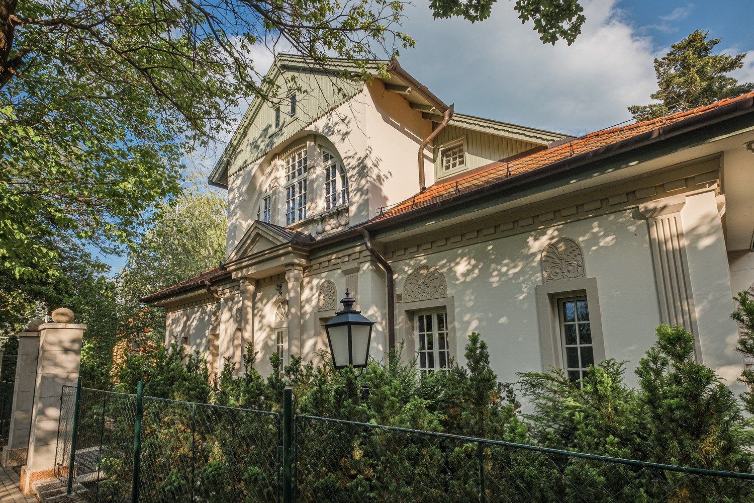 Villa Gyetvai épülete
