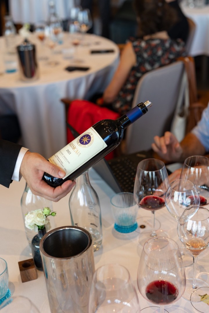 Sassicaia 2021 prémium vörösbor a Tenuta San Guido pincészettől