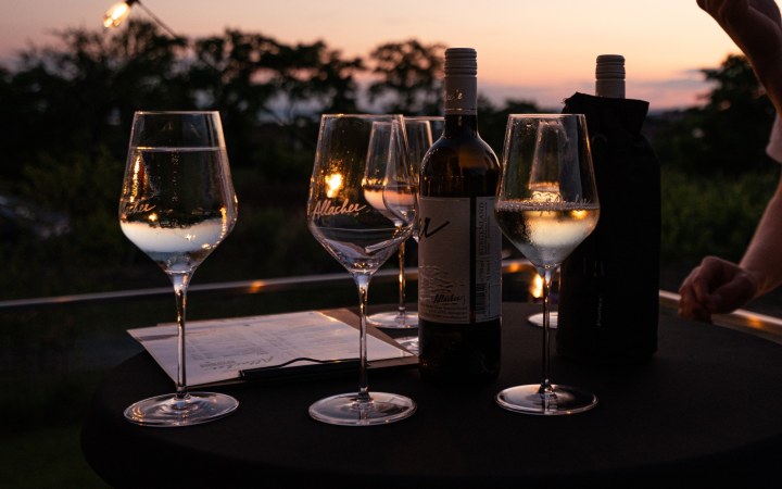 Allacher wine tasting with wines crafted with generational love