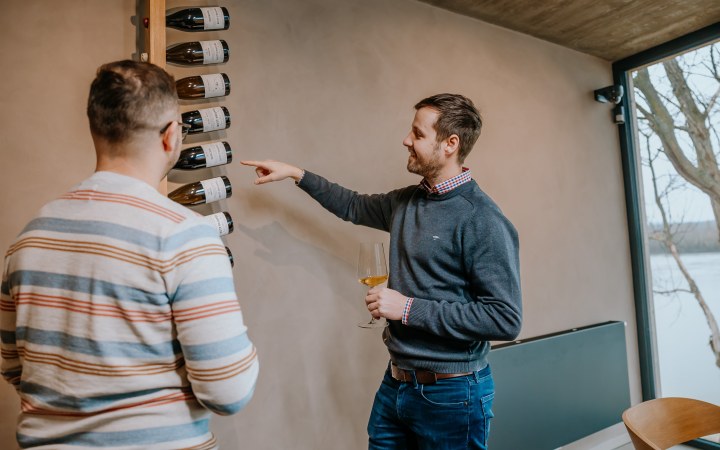 Bott Frigyes wine tasting with biodynamic natural wines