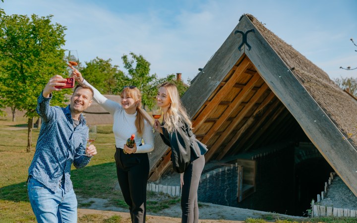 Eklézsia wine tasting with organic wines in a centuries-old heritage cellar