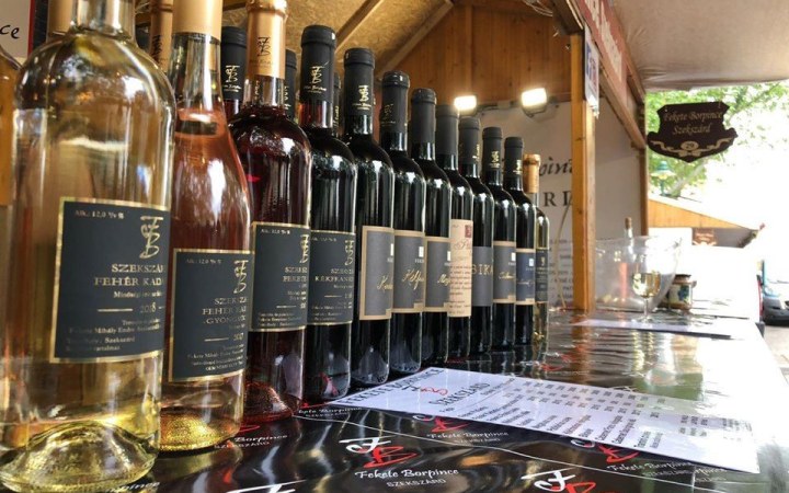 Fekete Borpince borvacsora Szekszárd legszebb környékén