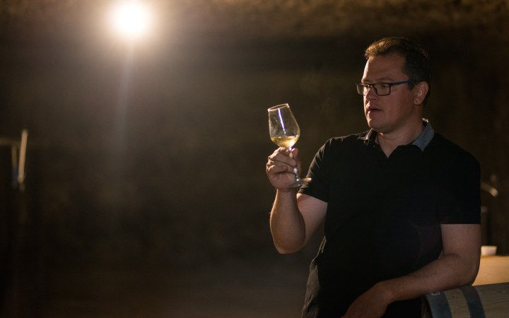 Hajdu Roland wine tasting with near-organic wines from Bükk