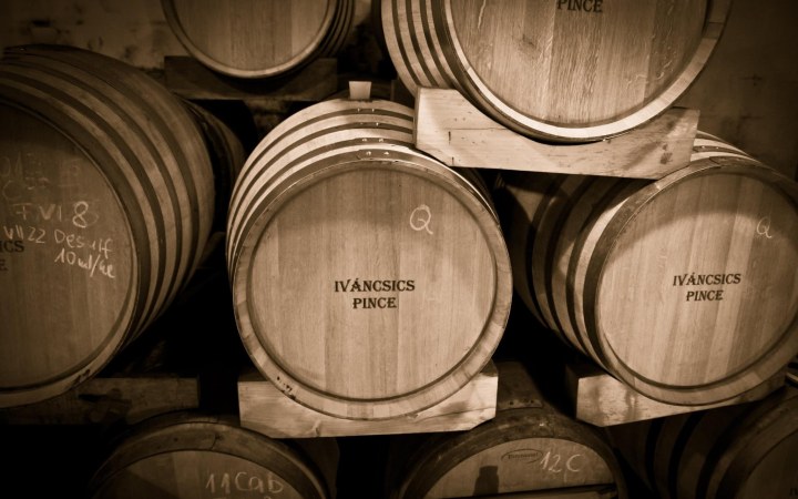 Iváncsics wine tasting in a family setting