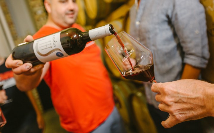 Lantos wine tasting with international gold medal wines