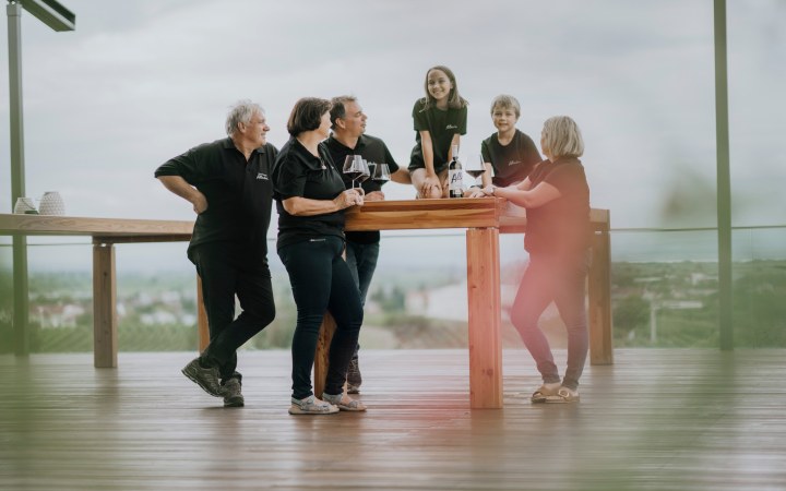 Allacher wine tasting with wines crafted with generational love
