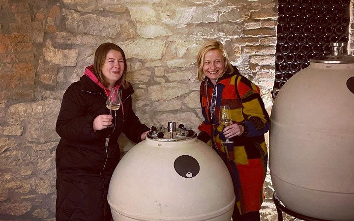 Quiar wine tasting in the 400-year-old archbishop's vat cellar galéria kép