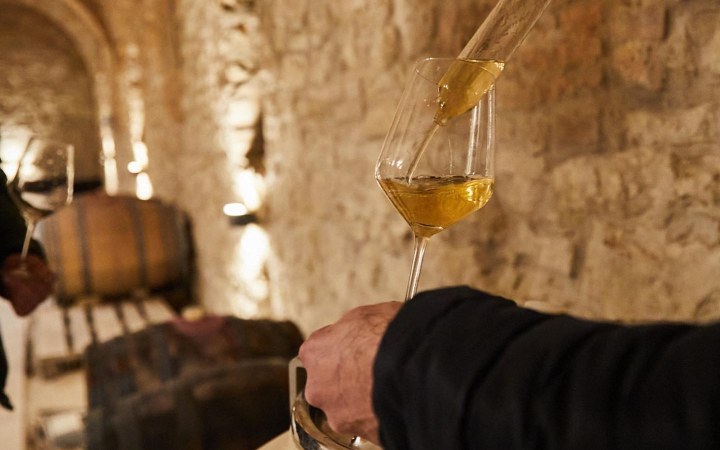 Quiar wine tasting in the 400-year-old archbishop's vat cellar galéria kép