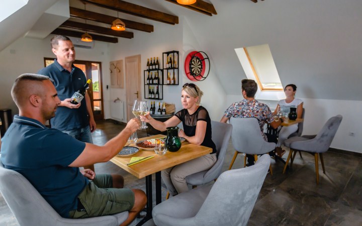 Bodrog wine tasting at an organic Tokaj winery galéria kép