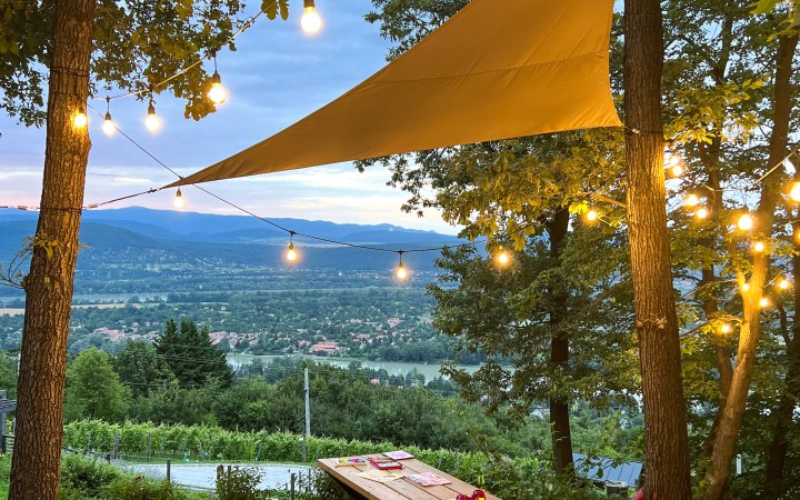 Borgarázs wine tasting with stunning views of the Danube Bend galéria kép