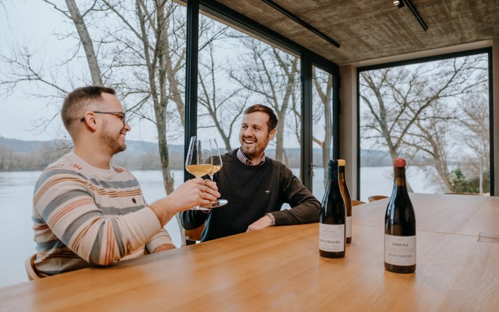 Bott Frigyes wine tasting with biodynamic natural wines