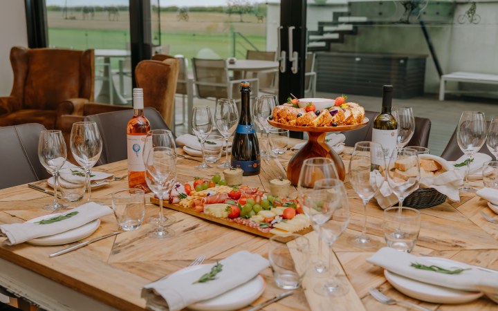 Château Rúbaň wine tasting at Strekov’s largest winery