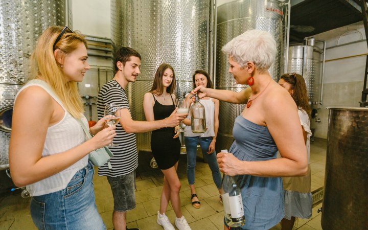 Dóka Éva wine tasting in the attic galéria kép