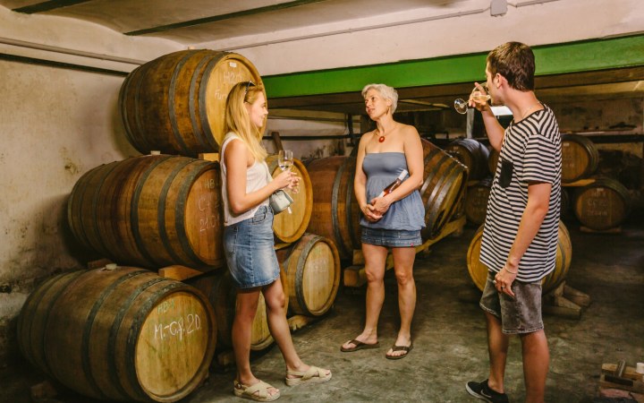 Dóka Éva wine tasting in the attic galéria kép
