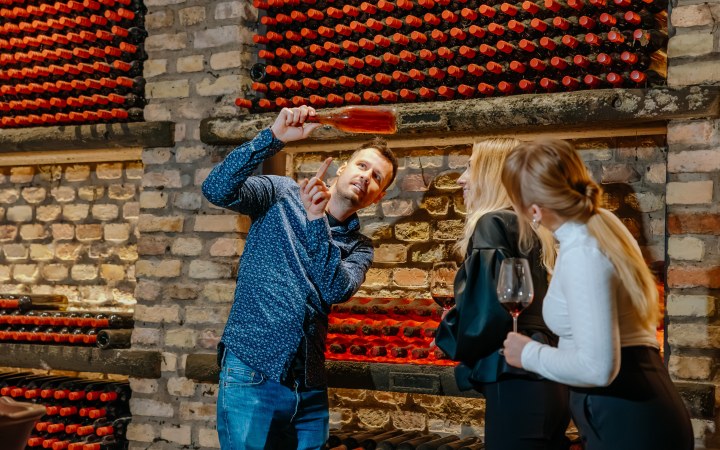 Eklézsia wine dinner with wood-fired dishes in a 6-meter-deep cellar