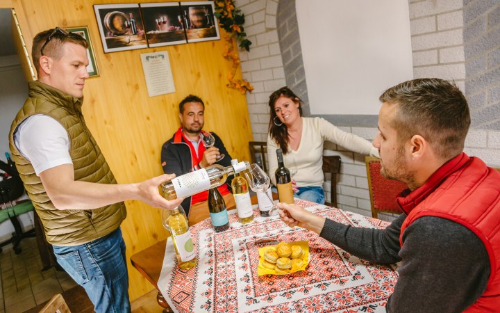 KissAttila wine tasting with a young winemaker