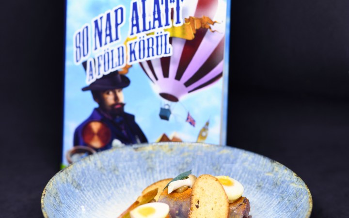 KönyvBár borvacsora világhírű könyvek ihlette fine dining ételkölteményekkel és naturális borokkal galéria kép