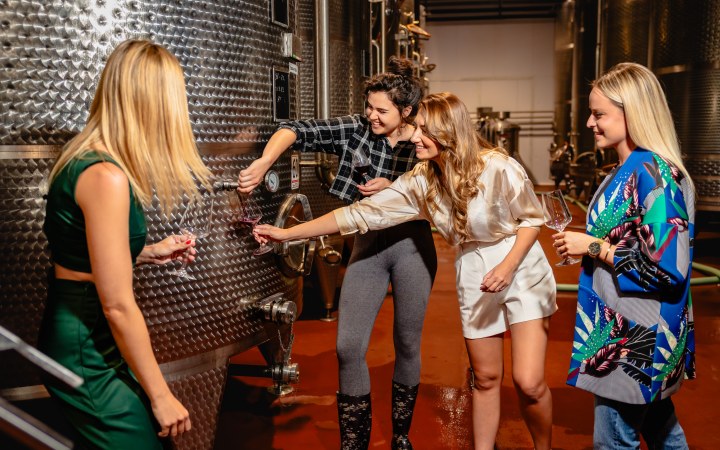 MOVINO borkóstoló 5 tételes borsorral és tartálymintával Nagykürtös határában galéria kép
