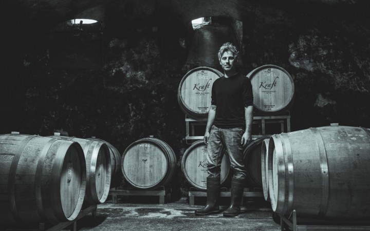 Kraft wine tasting with handcrafted wines in Rust