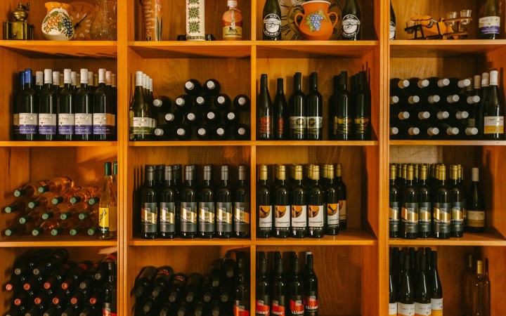 Laczkó wine tasting in a cellar from the time of Matthias Corvinus