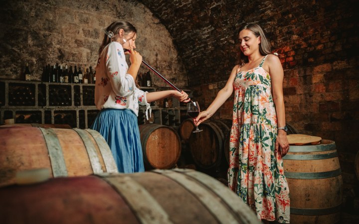 Madaras wine tasting with artisan cold plate and natural wines