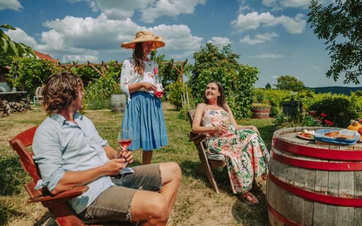 Madaras wine tasting with artisan cold plate and natural wines