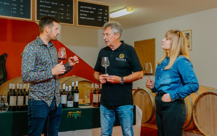 Navara wine tasting with a cellar tour and bread with lard galéria kép