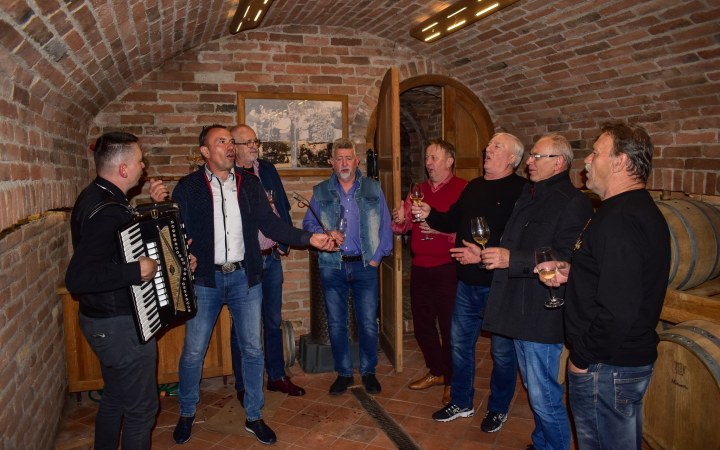 Darázsvin borkóstoló borvacsorával a peredi borozóban galéria kép