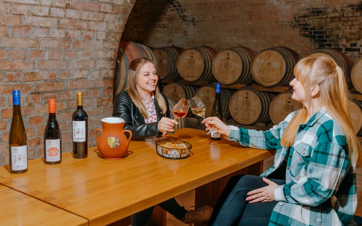 Pannonhalmi Főapátság wine tasting with a combined cellar tour and walking tasting