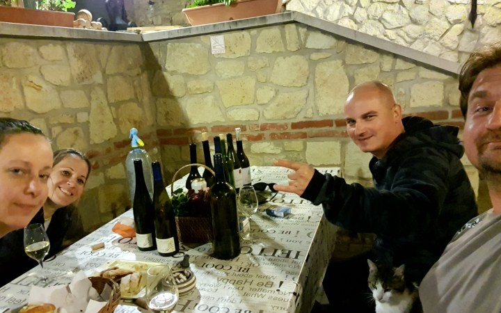 Paulay wine tasting at a riverside winery near the Bodrog galéria kép