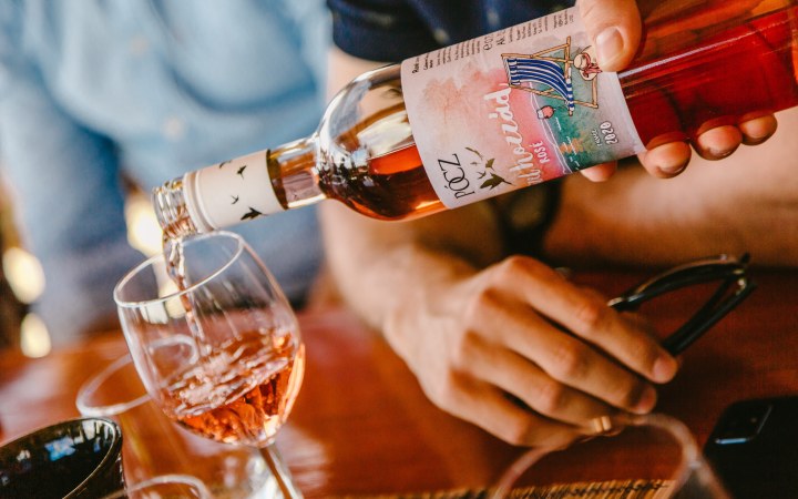 Pócz borkóstoló balatoni panorámával