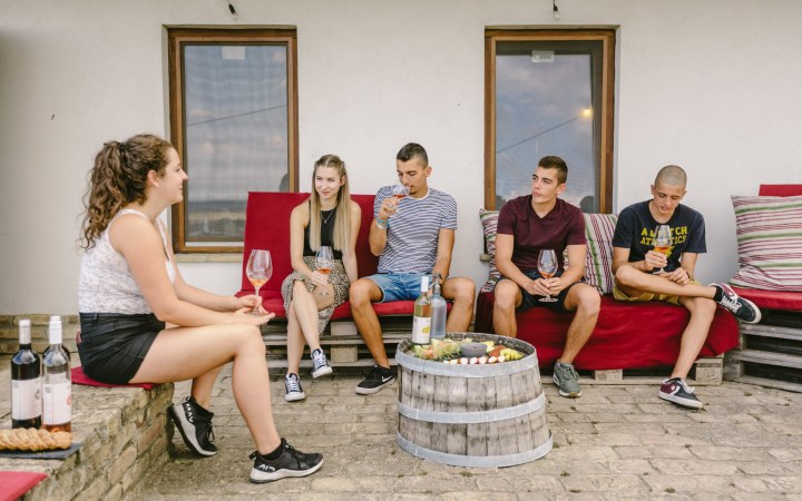 Pósta borkóstoló az organikus szekszárdi birtokon galéria kép