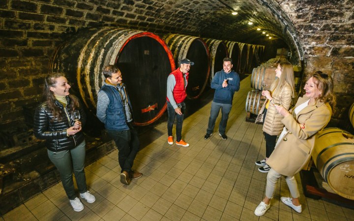 Szőke Mátyás wine tasting with full cellar tour
