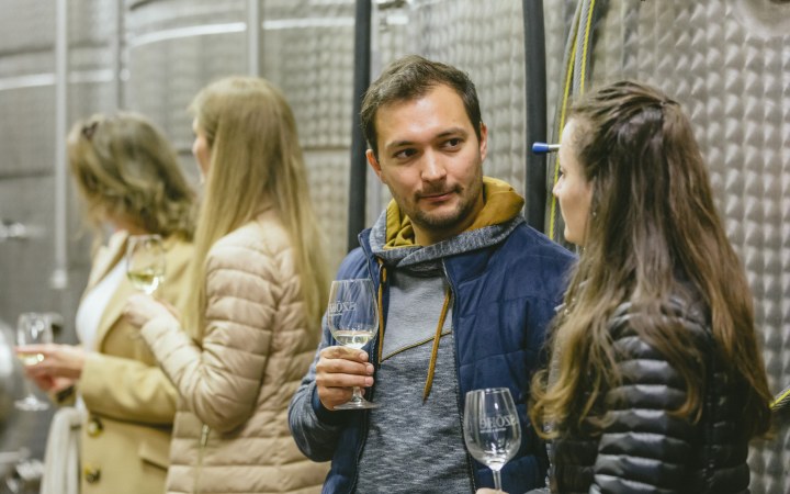 Szőke Mátyás wine tasting with tank and barrel samples galéria kép