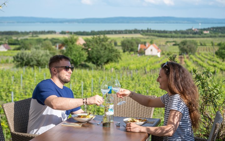 Tagyon wine tasting with breathtaking panoramic views