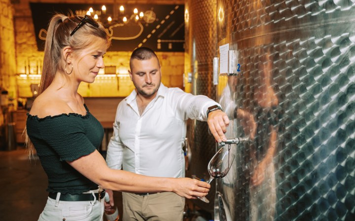 Várszegi wine tasting in the Budafok wine cellar system galéria kép