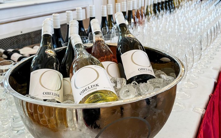 Obelisk wine tasting blending elegant architecture and refined wines