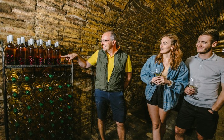 Wéber wine tasting with natural white wines galéria kép