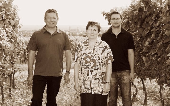 Landauer wine tasting in one of Rust’s oldest cellars