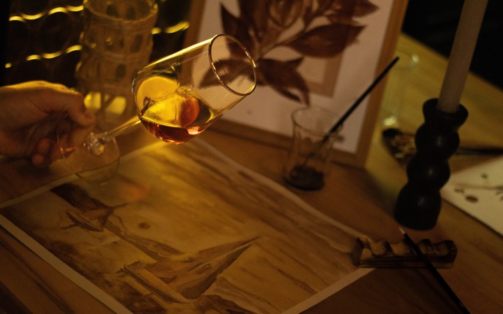 Wine & Arts Gyertyafényes Élményfestés borral és borkóstolóval a belváros meseszép pincéjében galéria kép