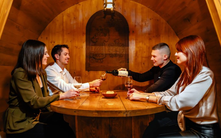 Záborszky wine tasting in the underground gastronomic museum galéria kép
