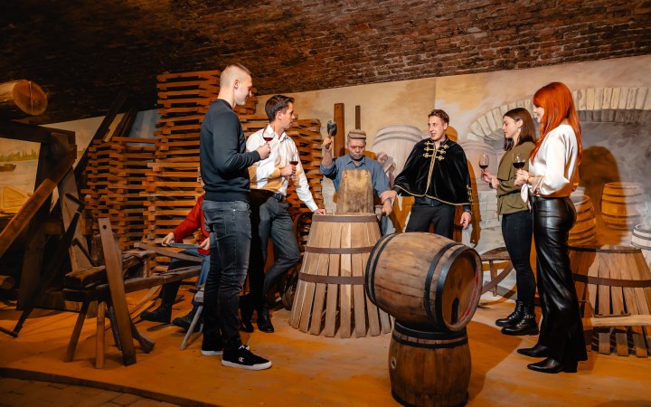 Záborszky wine tasting with wine dinner in the underground wine museum galéria kép