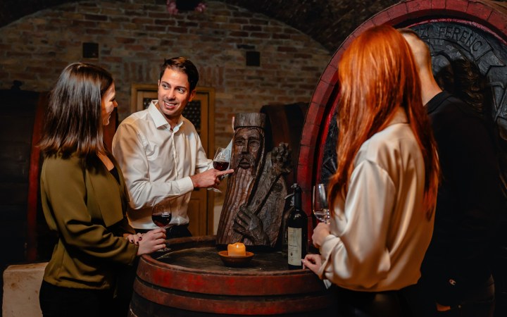 Záborszky wine tasting with wine dinner in the underground wine museum galéria kép