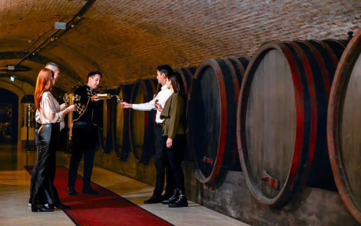 Záborszky wine tasting with wine dinner in the underground wine museum galéria kép